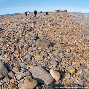 Wreck of the Ithaca, Churchill, Manitoba.