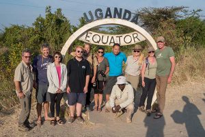 Crossing the Equator on our Primate Safari of Uganda