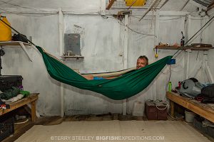 Sleeping at Chinchorro Atoll