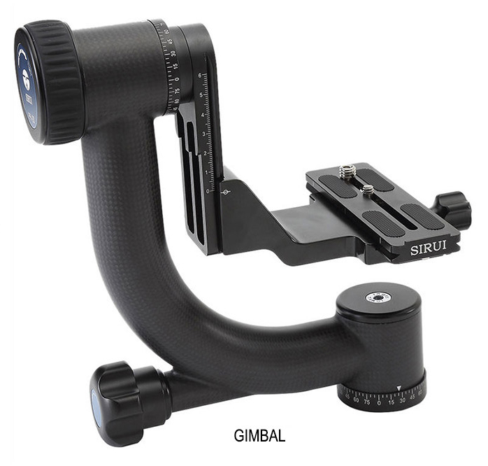 Gimbals are perfect for smooth panning when wildlife are on the move.
